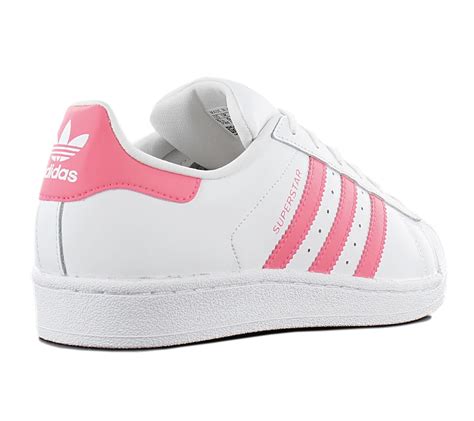 adidas superstar damen weiß rosa